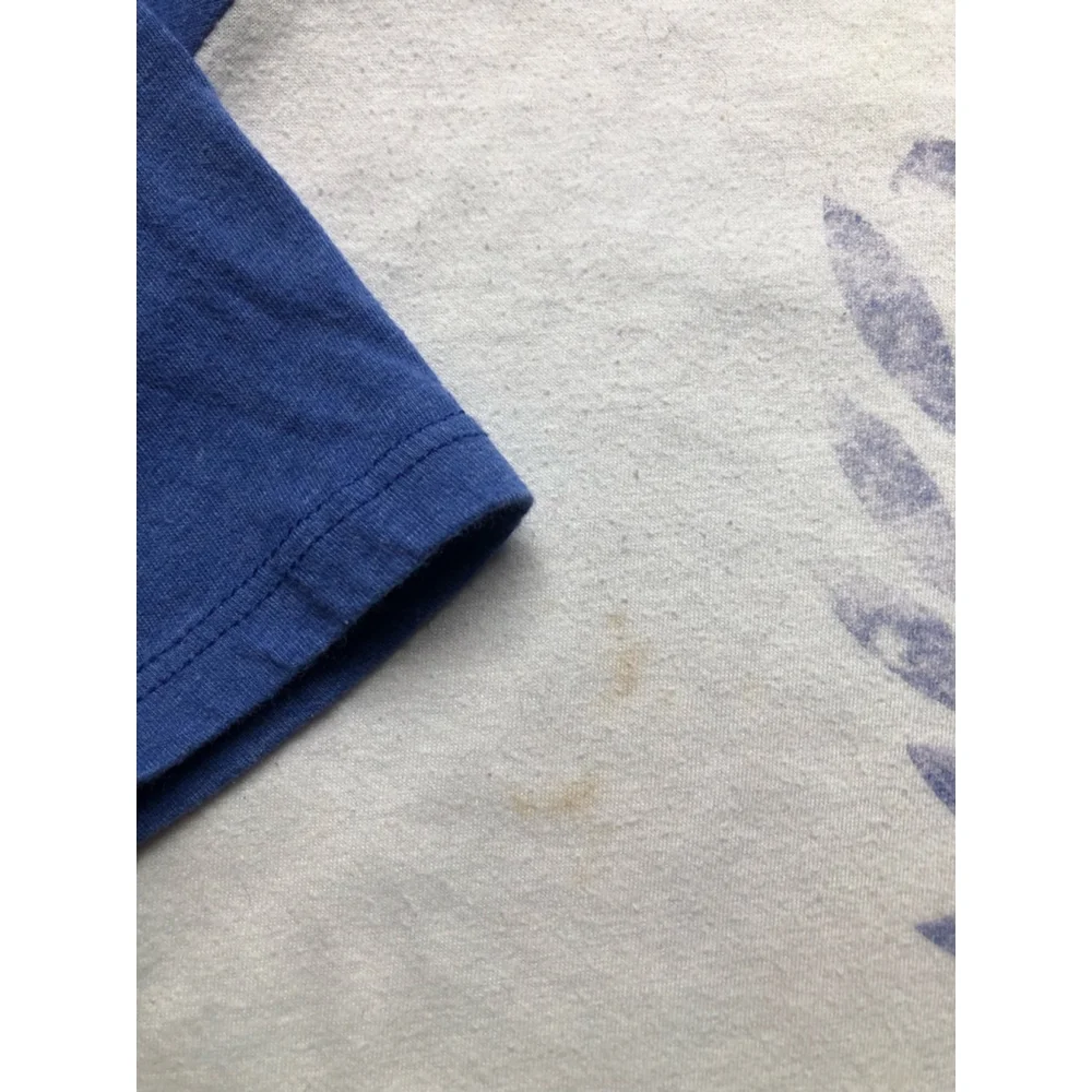 Unisex Maker's Mark T-Shirt XL White and Blue - Picture 4 of 5